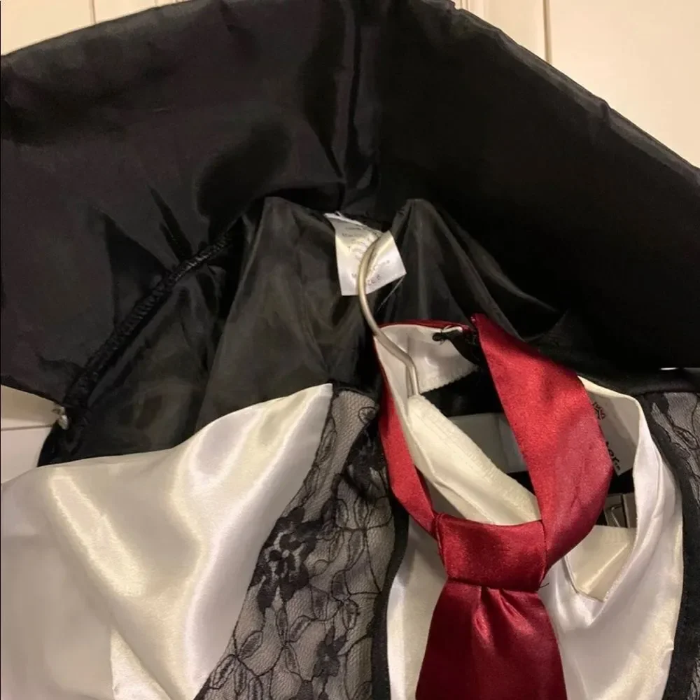 Incharacter midnight vampire cape vest designer costume kid Size 6